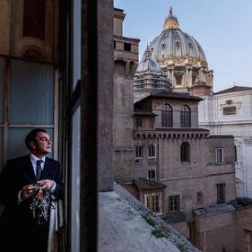 Vatican Museums key keeper Gianni Crea